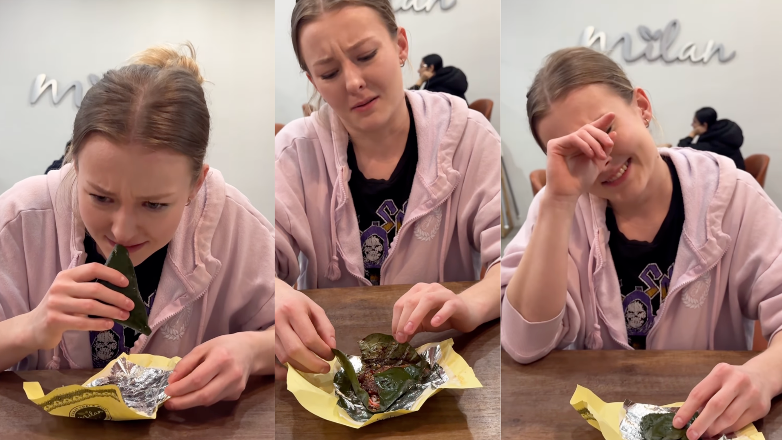 Canadian Woman Tries Indian Paan For The First Time. Watch Her Reaction