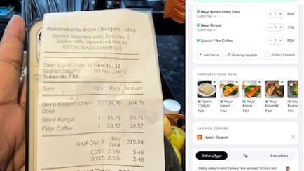 Hyderabad Man Finds Same Meal Costs Rs 206 More On Swiggy