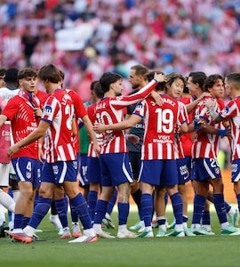 Atletico Madrid Beat 10-Man Real Madrid 2-1 After Dean Huijsen Red Card In La Liga Derby