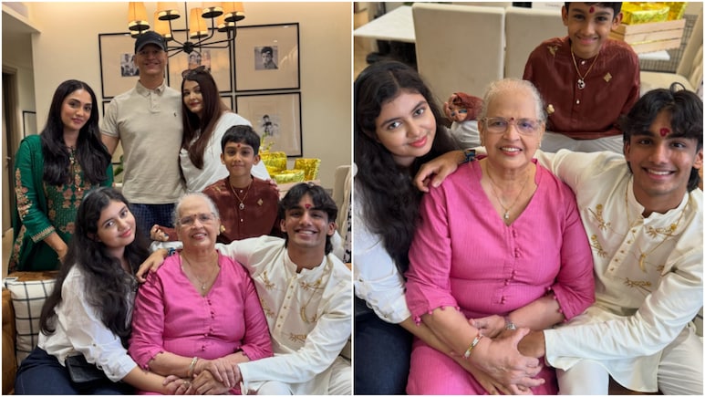 Aishwarya Rai Shares Rare Family Glimpse From Raksha Bandhan Celebrations