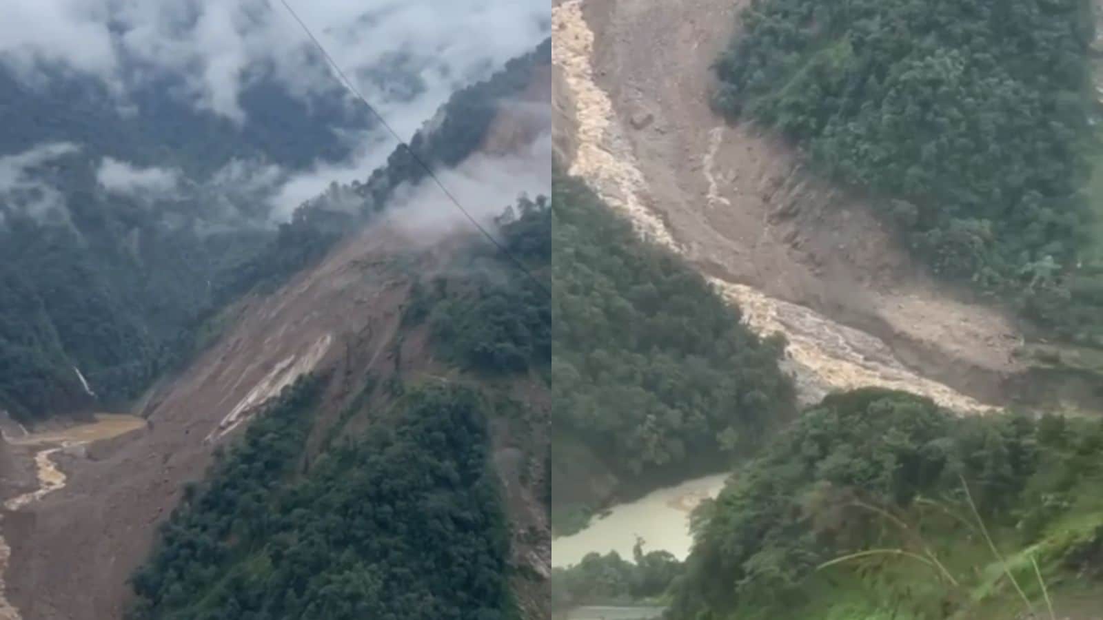 Landslide in Sikkim partially blocks Teesta River flow