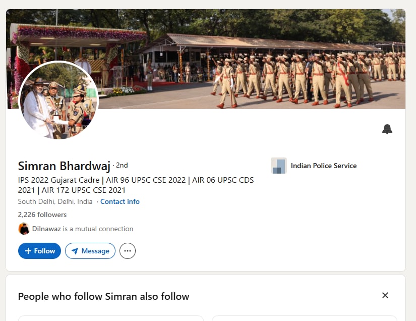 ips simran bhardwaj success story ips simran bhardwaj success story