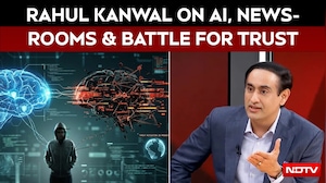 'AI Will Change Newsrooms, But Humans Must Stay At The End': Rahul Kanwal