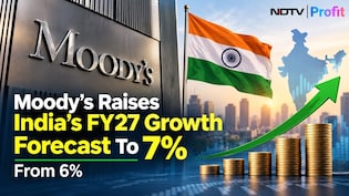 Moody's Raises India FY27 Growth Forecast To 7% From 6%