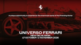 Ferrari's Universo Experience Exhibition To Open In New Delhi