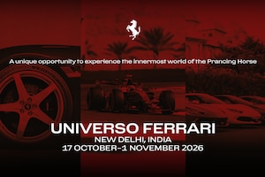 Ferrari's Universo Experience Exhibition To Open In New Delhi