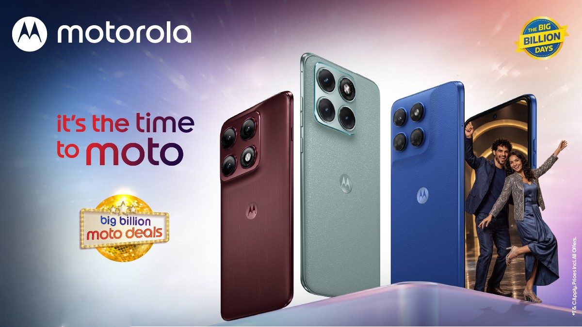 Flipkart Big Billion Days Sale 2026: Motorola के स्मार्टफोन्स ₹13,999 से शुरू, इन मॉडल्स पर मिलेगी बड़ी डील्स