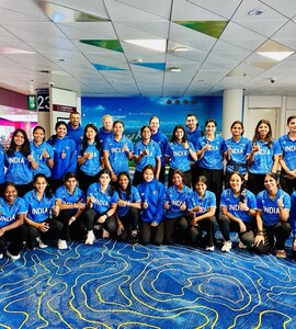 Indian Womens Hockey Team Departs For Asian Games 2026