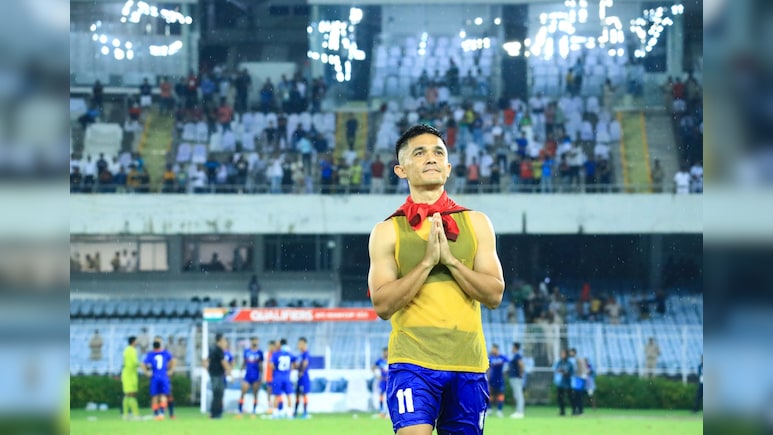 Sunil Chhetri's Advice To India Ahead Of Brazil, Uruguay Tests: 'Enjoy It, Don't Be Scared'