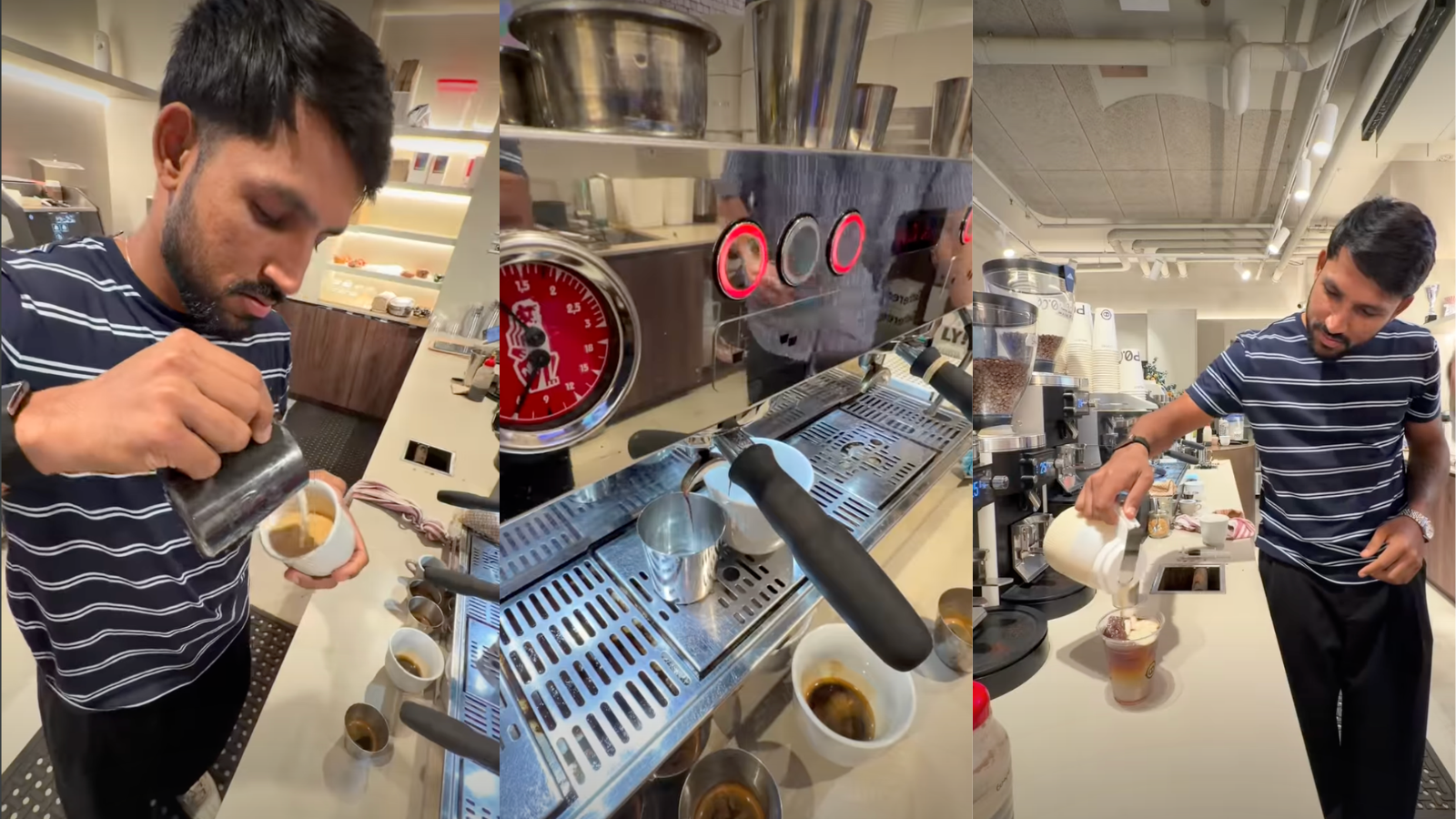 Dhruv Jurel Turns Barista: Indian Wicketkeeper Makes Coffee Like A Pro