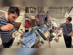 Indian Wicketkeeper Dhruv Jurel Tries His Hand At Coffee-Making, Turns 'Pro Barista'