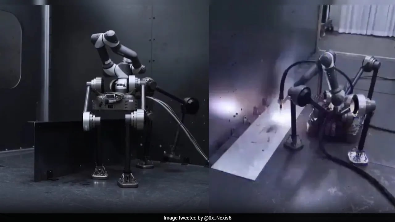 Meet 'Diden Spider', The Korean Robot That Can Climb Steel Walls And Weld Inside Ships