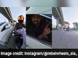 Woman On Sports Bike Hit By Car In Gurugram For Asking Driver To Stay Away