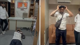 "MNS Style": Influencer Made To Prostrate Before Raj Thackeray's Photo Over Reel