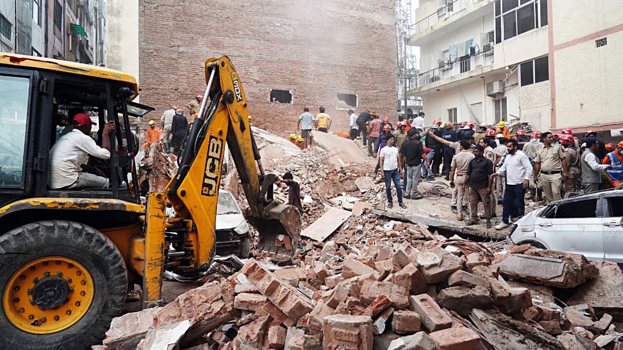 Delhi Building Collapse: PM, CM Express Concern As Death Toll Reaches 3