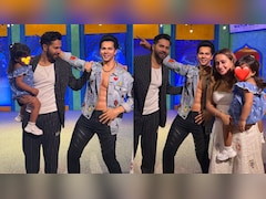 Varun Dhawan's Daughter Lara Meets His Wax Double At Madame Tussauds Singapore