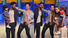 Varun Dhawan's Daughter Lara Meets His Wax Double At Madame Tussauds Singapore