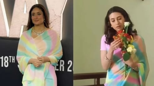 'We Have Good Taste': Kareena Kapoor On Her Leheriya Saree Being Compared To Karisma's Zubeidaa Look