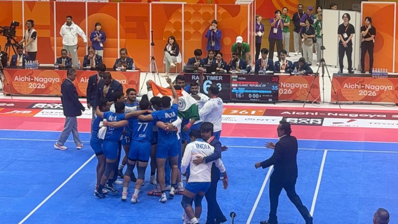 Asian Games 2026: India Men's Kabaddi Team Beat Iran To Win Gold In Thrilling Final
