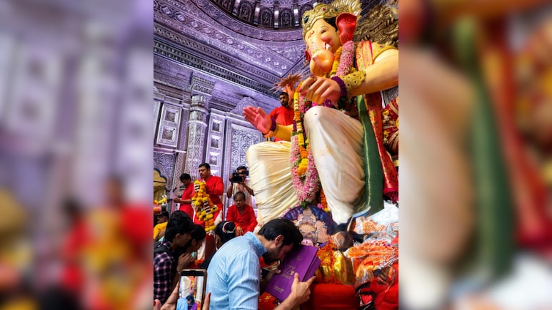 Kartik Aaryan Seeks Blessings At Lalbaugcha Raja With His First National Award In Hand