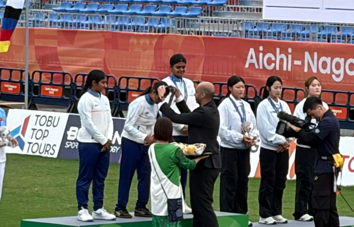 चीन को हराकर भारतीय महिला आर्चरी टीम बनी चैंपियन, ज्योति-पृथिका-चिकिथा ने जीता गोल्ड, यहां देखें मेडल टैली