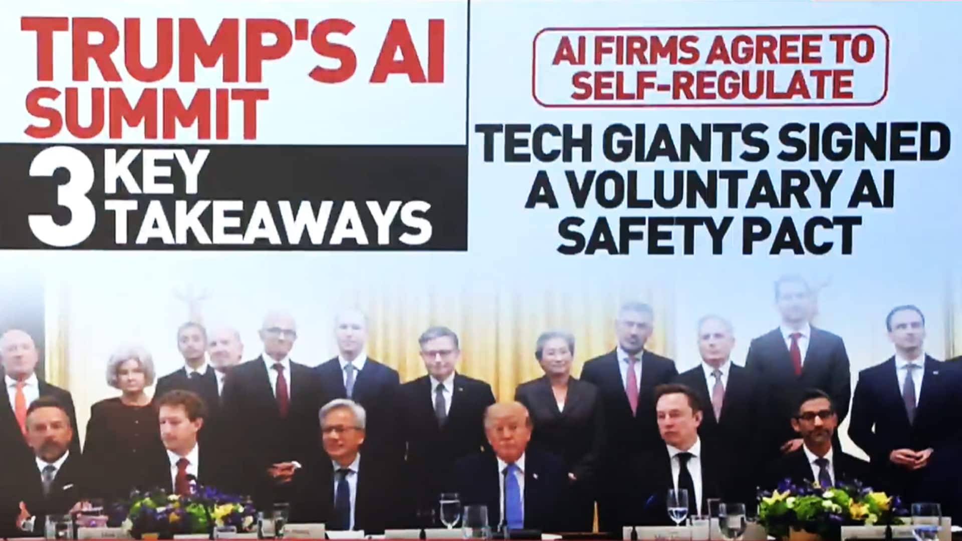 US President Donald Trump's AI Summit: 3 Key Takeaways