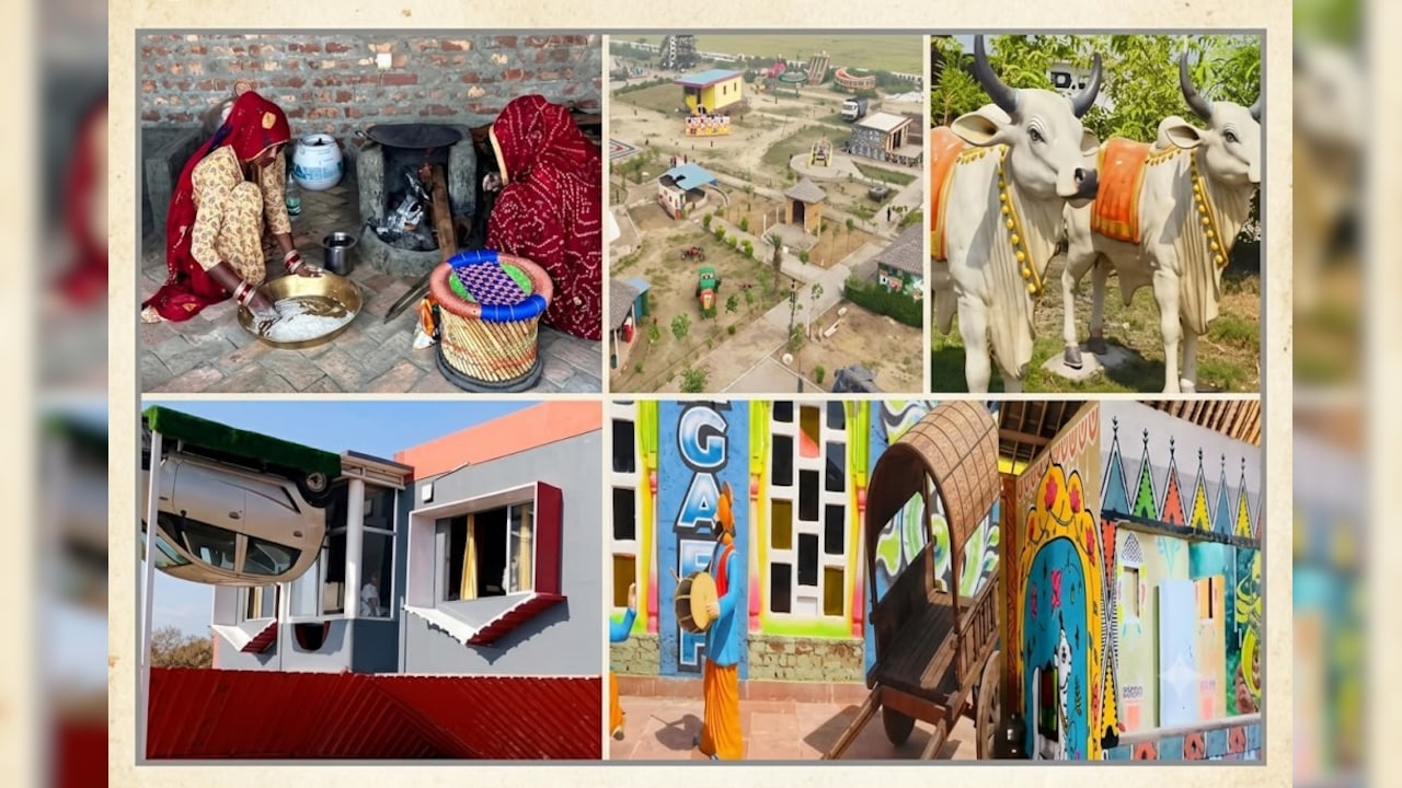 उल्‍टा घर, उल्‍टी गाड़ी, हवा में उड़ती साइक‍िल, खाना फ्री, द‍िल्‍ली से 2 घंटे दूर है यह अनोखा घर, इस वीकेंड घूम आइए