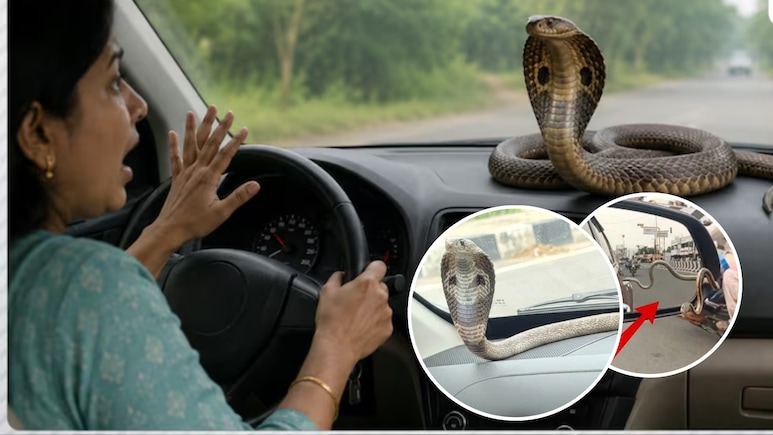 कार में घुस गया सांप तो क्या करें? घबराकर ये गलती बिल्कुल न करें, जानिए सुरक्षित तरीका