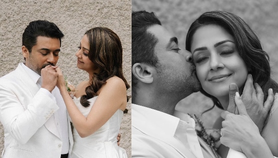 Suriya And Jyotika Renew Wedding Vows After 20 Years, Celebrate 'Love And War'