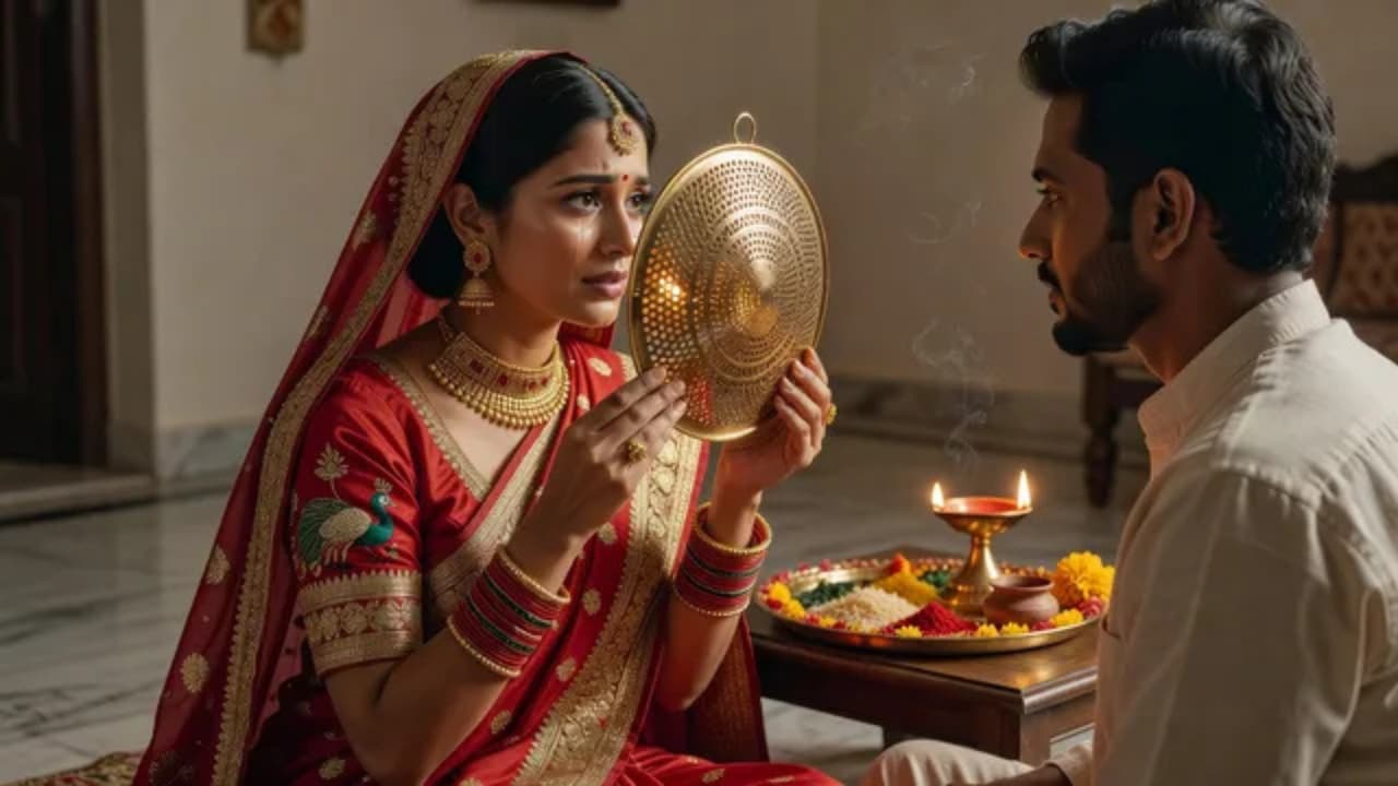 Karwa Chauth 2026: करवा चौथ पर क्यों छलनी से देखते हैं पति का चेहरा? हैरान कर देगी ये वजह, जानिए...