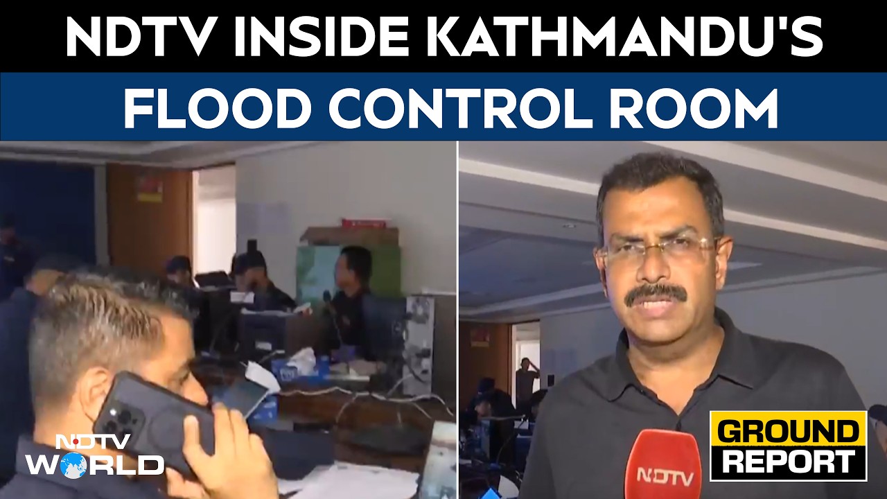 Video: Inside Kathmandu's Flood Control Room: Tracking Rescue, Missing Persons & Relief