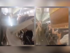 Mid-Air Scare Caught On Camera: Passengers Scream As Iranian Airlines Plane Shakes, Cabin Ceiling Collapses