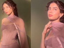 Khushi Kapoor's Dusty-Pink Ensemble Is Peak Soft-Girl Glam