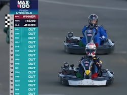 F1 Star Max Verstappen Vs 100 Drivers - Video From Go-Kart Challenge Goes Viral