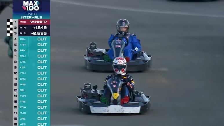 F1 Star Max Verstappen Vs 100 Drivers - Video From Go-Kart Challenge Goes Viral