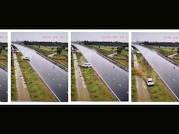 What Is Aquaplaning: BJP MLA's Fortuner Loses Control On Ganga Expressway; Accident - Viral Video