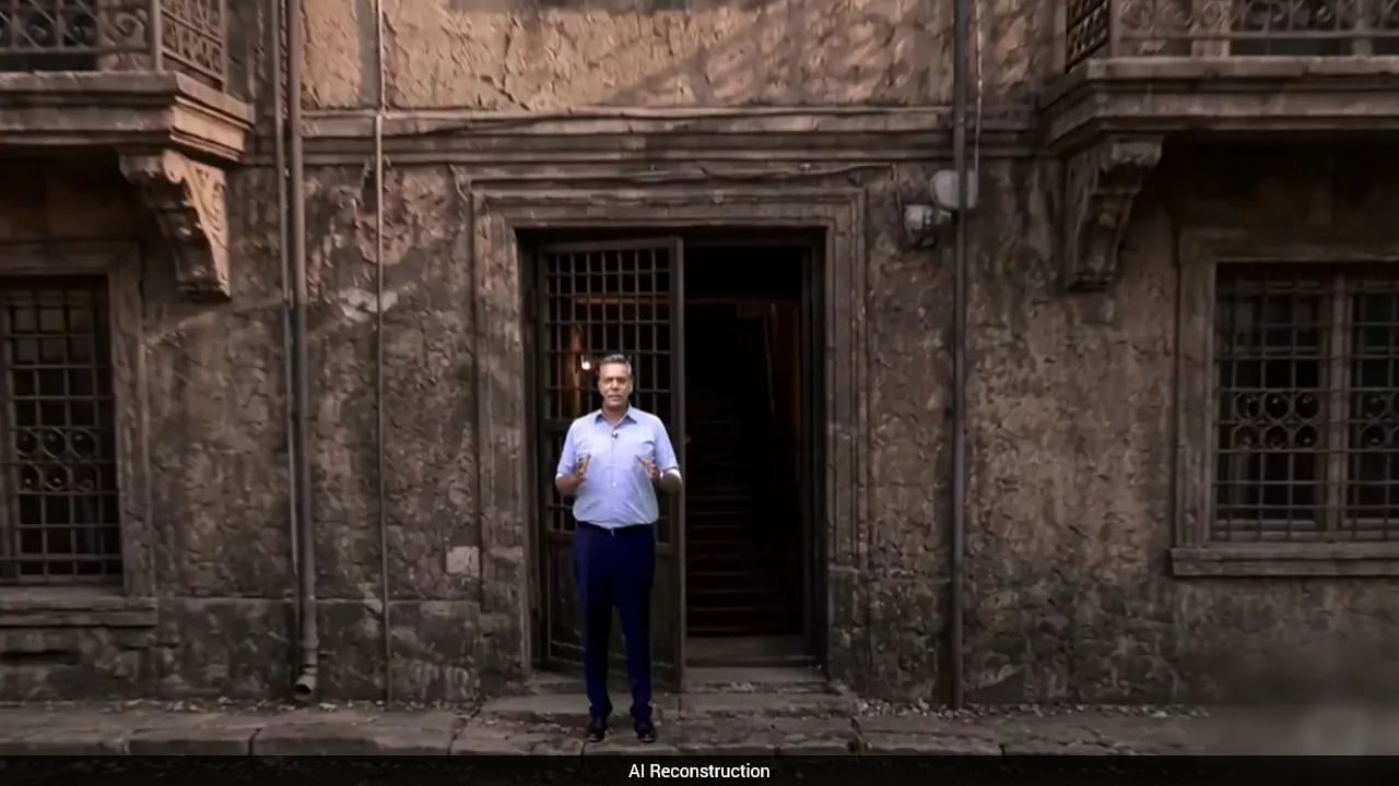AI Reconstruction: How An Unstable Pillar Led To Delhi Building Collapse