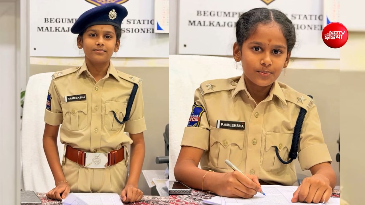 SHO पिता की कुर्सी पर बैठी जब 'IPS' बेटी, पूरा थाना करने लगा सैल्यूट, VIDEO वायरल