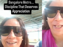 Video: Woman Calls Bengaluru Metro 'Disciplined,' Internet Isn't So Sure