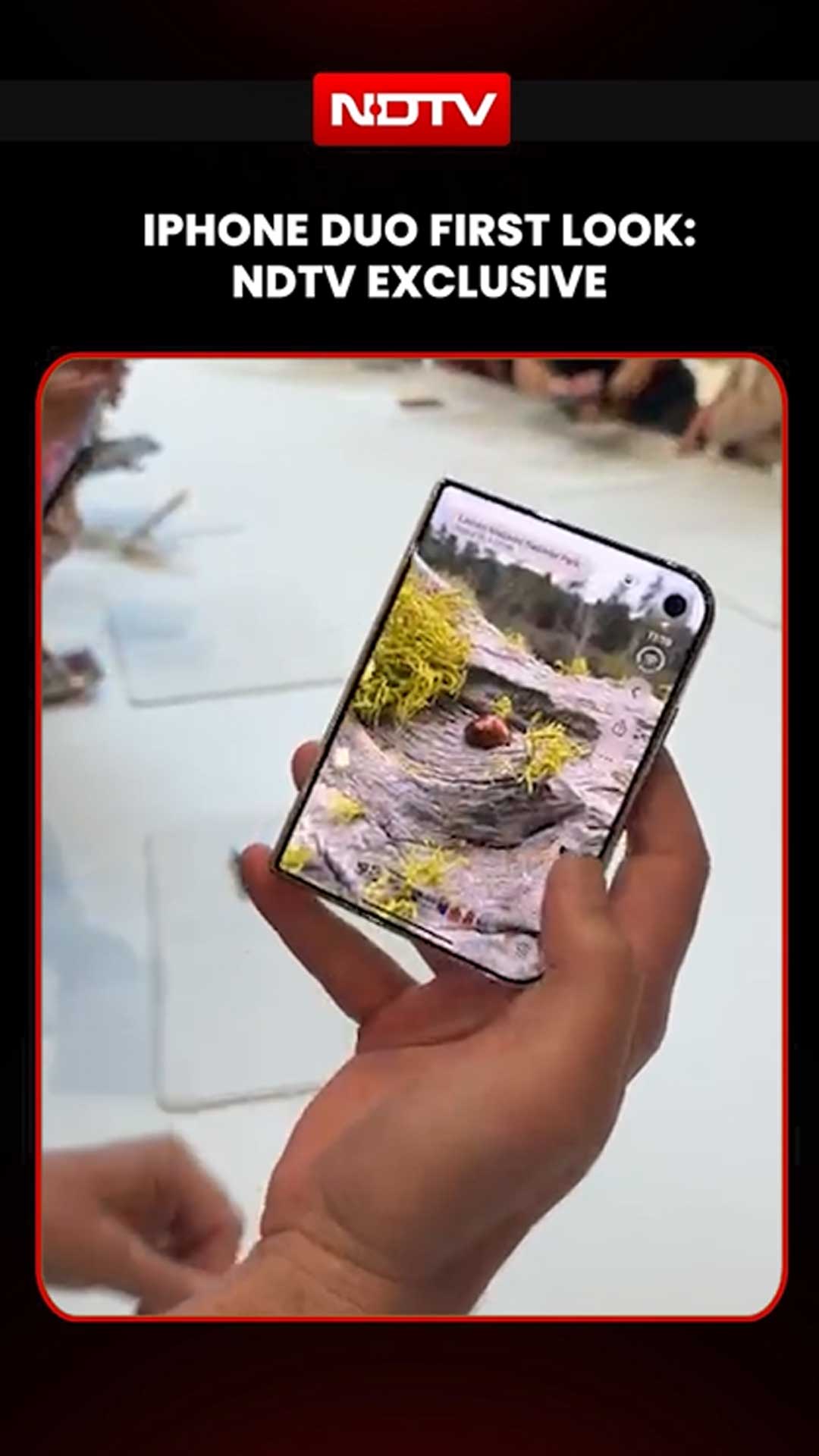 iPhone Duo First Look: Apple's Foldable iPhone Priced At ₹2,99,900 In India