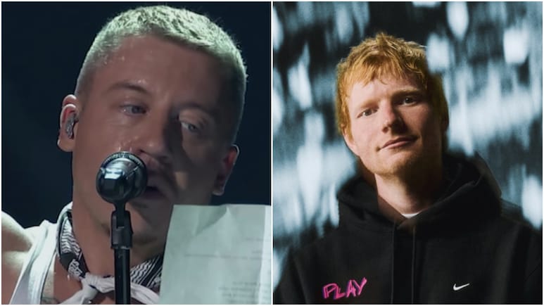 'Not Complicit': Ed Sheeran Breaks Silence On Macklemore's Removal From Tour Over 'Free Palestine' Remarks