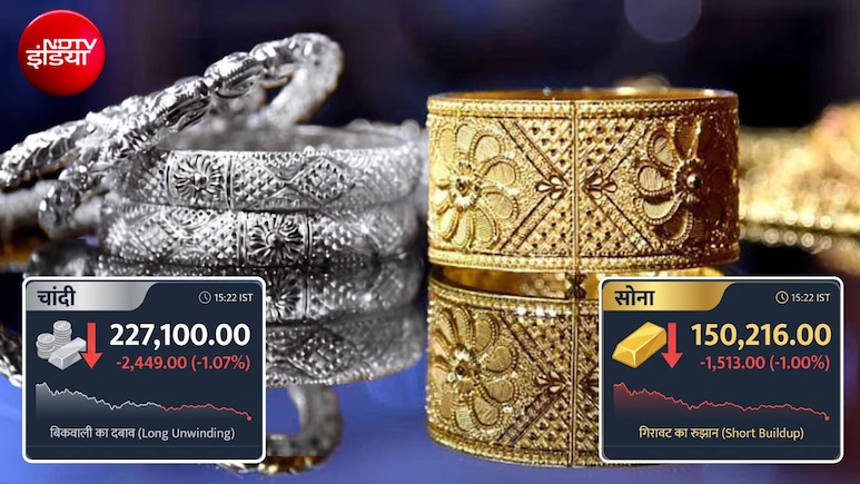 Gold Silver Price Drop: सोना सस्&zwj;ता हो गया, चांदी के भी गिर गए दाम, 4,000 रुपये तक की गिरावट, चेक करें फटाफट