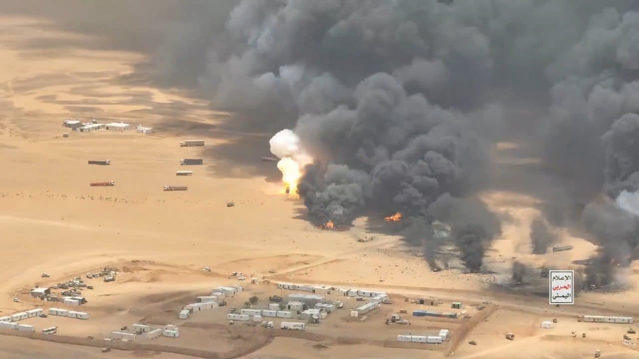 Video: Houthis Lay Waste To Saudi Weapons Trucks, Riyadh Vows Response