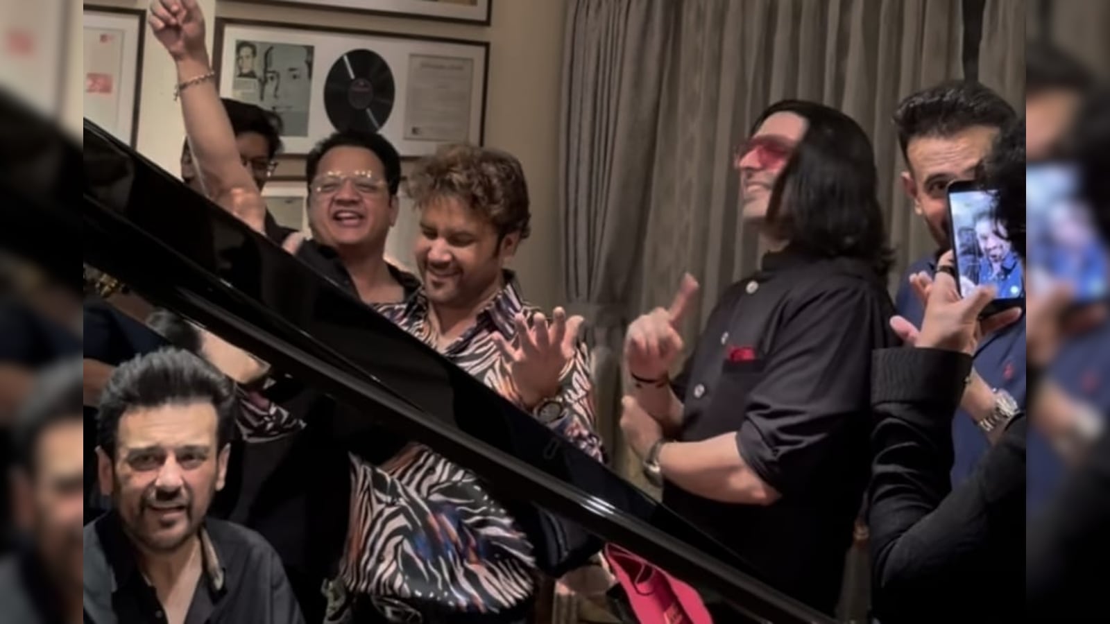 Adnan Sami Performs Classic Song At Wife Roya's Birthday