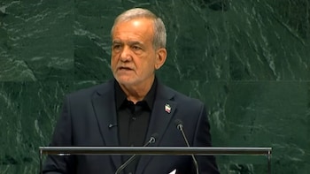 'Israel Kills, But We're Sanctioned': Iran President Tears Into US At UN General Assembly