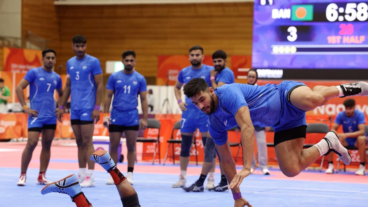 Asian Games 2026 Day 6 LIVE Updates: India Storms Into 2 Kabaddi Finals After Setback In Rifle Shooting