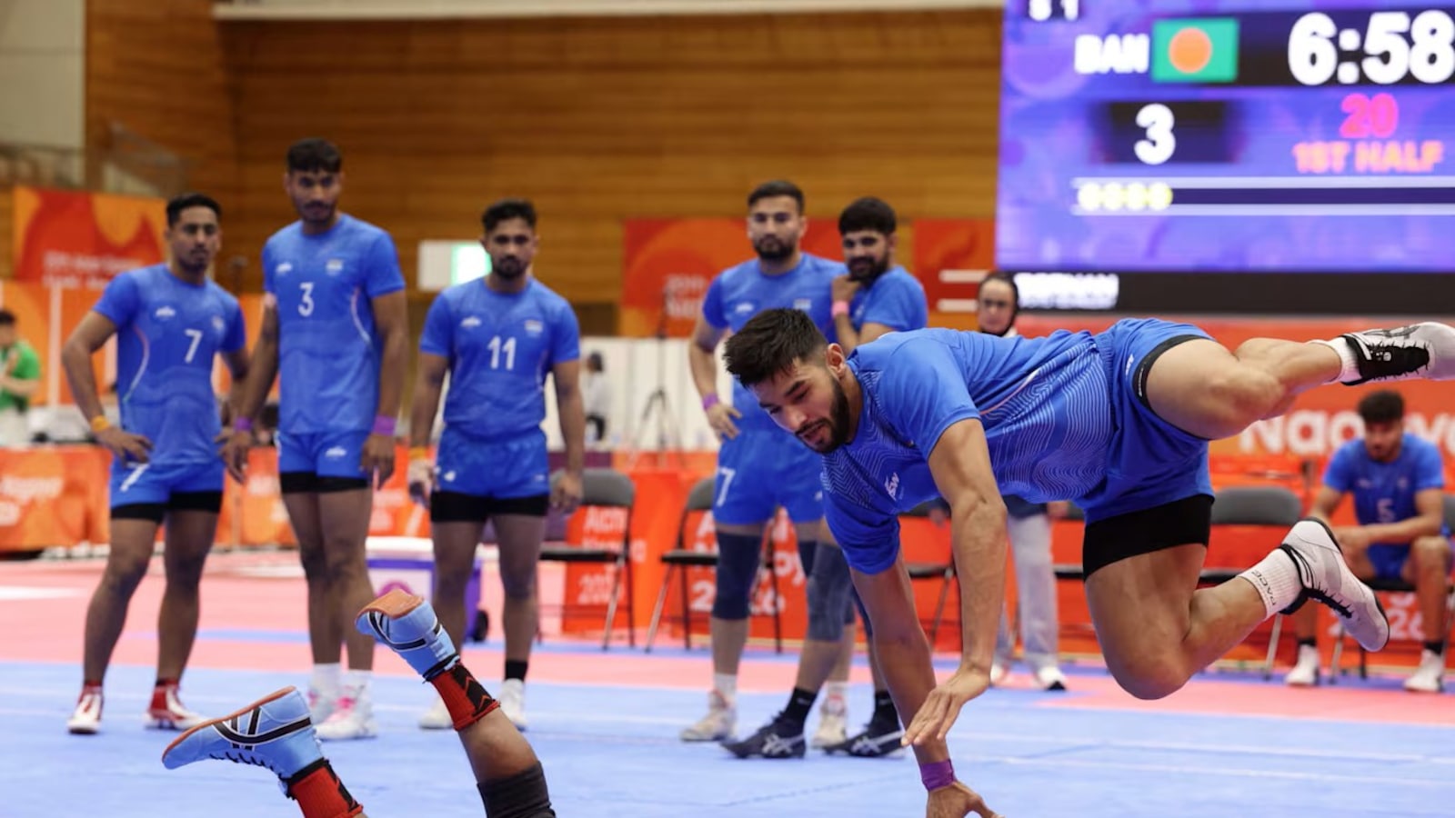 Asian Games 2026 Day 6 LIVE Updates: India Storms Into 2 Kabaddi Finals After Setback In Rifle Shooting