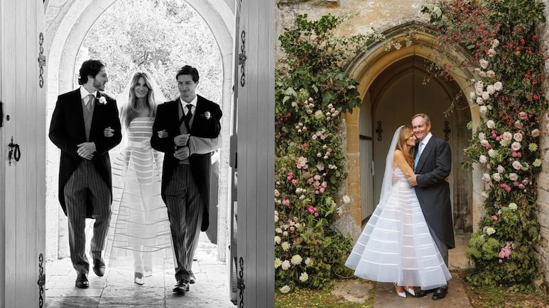 Imran Khan's Ex-Wife Shares Wedding Photos, Reveals Sons Walked Her Down Aisle