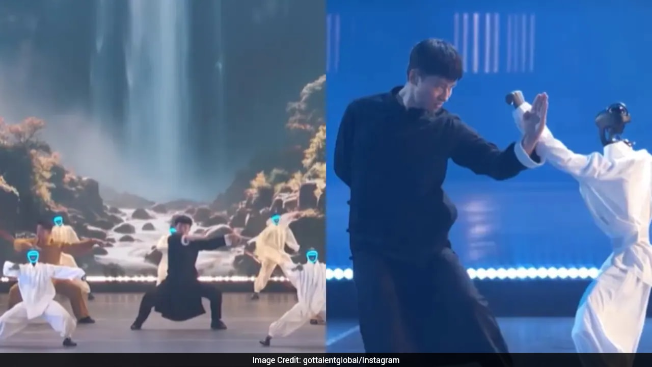 America's Got Talent में रोबोट्स का धमाल, डांस के बीच किए किक-पंच और बैकफ्लिप; जज से मिला गोल्डन बजर- VIDEO