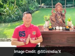 Singapore Envoy Marks Ganesh Chaturthi With Ganapati Sthapana